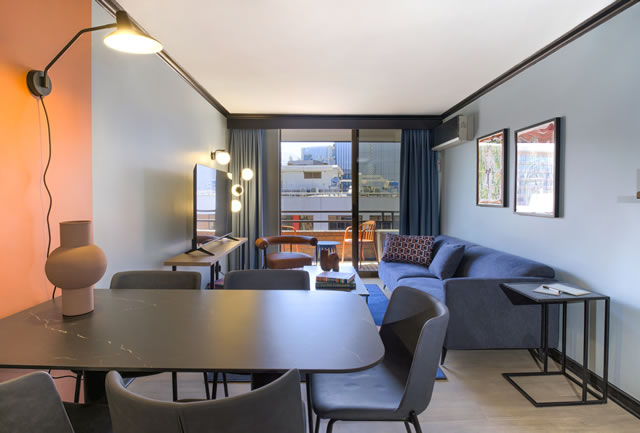 2 habitaciones en las condes