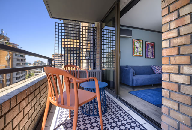 2 habitaciones en las condes